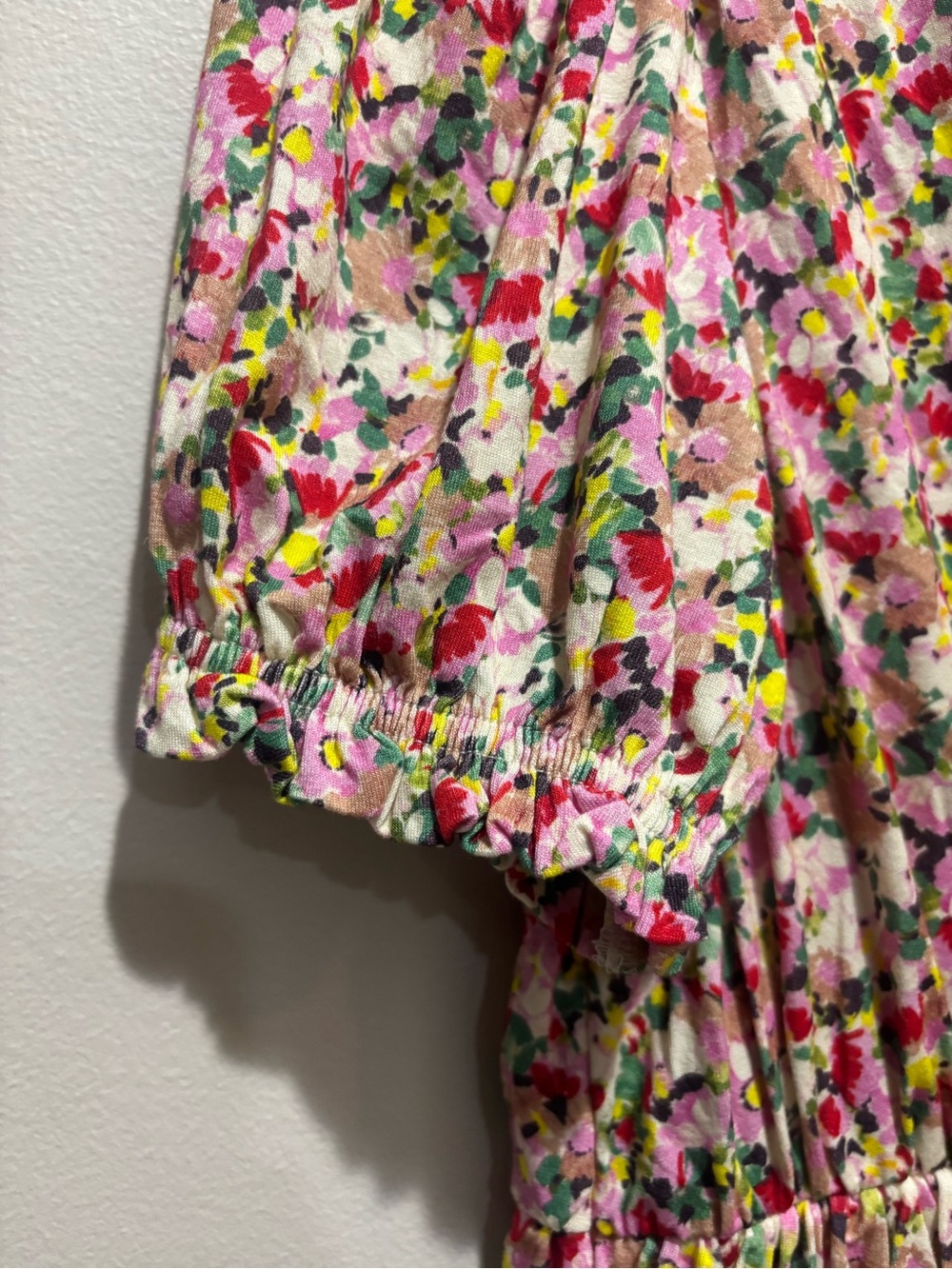 Boden Floral Rosanna Print Midi Tea Dress Garden Party Botanical Stretchy NWT - Picture 10 of 14
